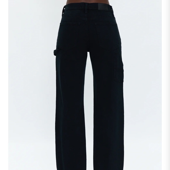 NWT PISTOLA LEXI CARPENTER MID RISE STRAIGHT IN COAL - SZ. 24 - Picture 4 of 10